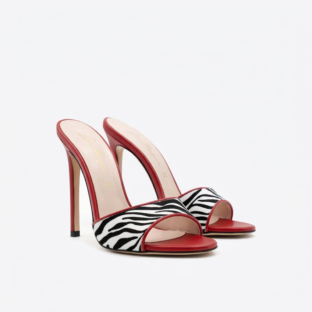 Carla 227 - Tema Zebra BN /EcoPelle