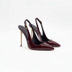 Anna 401 - Vernice /Tacco Platino