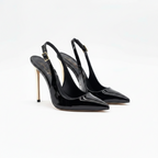 Anna 401 - Vernice /Tacco Platino