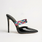 Anna 409 - Vernice /Treccia Multi-color