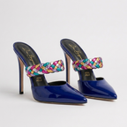 Anna 409 - Vernice /Treccia Multi-color