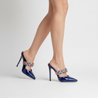 Anna 409 - Vernice /Treccia Multi-color