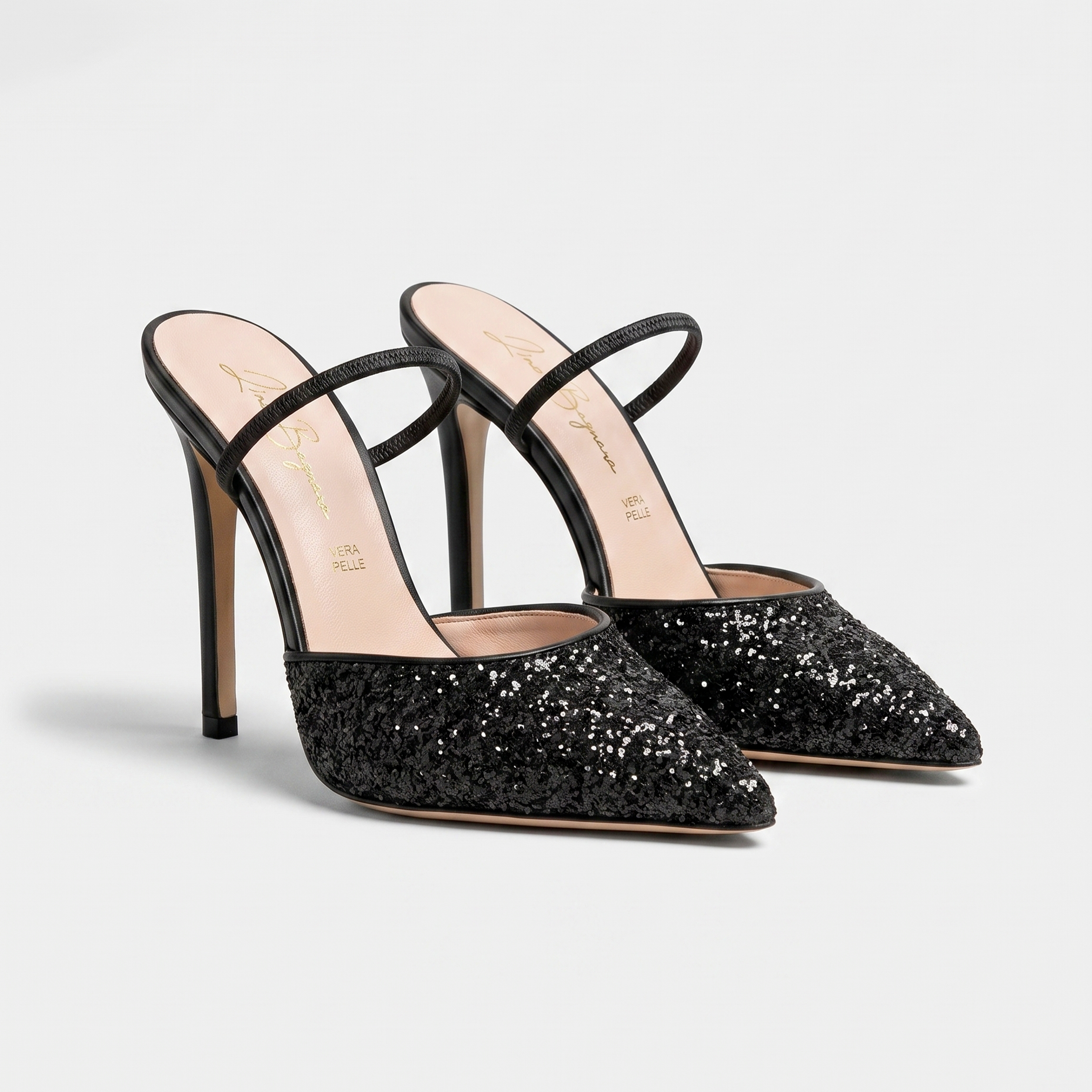 Anna 411 - Glitter /Ecopelle