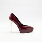 Letizia 700 - Vernice /Tacco Platino