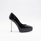Letizia 700 - Vernice /Tacco Platino