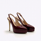 Letizia 701 - Vernice /Tacco Platino