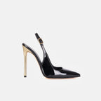 Anna 401 - Vernice /Tacco Platino