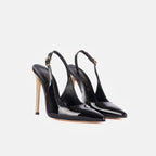 Anna 401 - Vernice /Tacco Platino