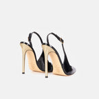 Anna 401 - Vernice /Tacco Platino