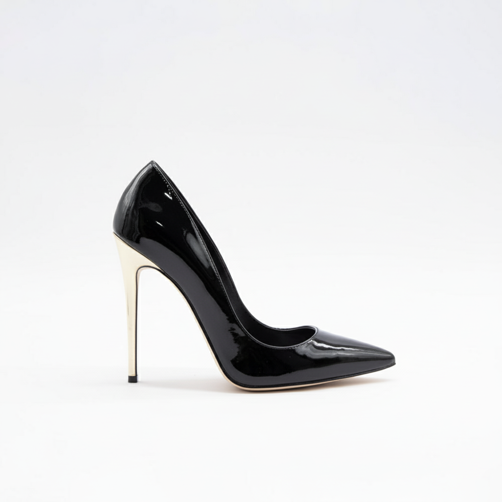 Anna 400 - Vernice /Tacco Platino*