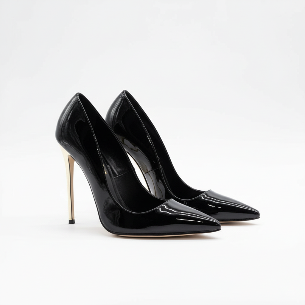 Anna 400 - Vernice /Tacco Platino*
