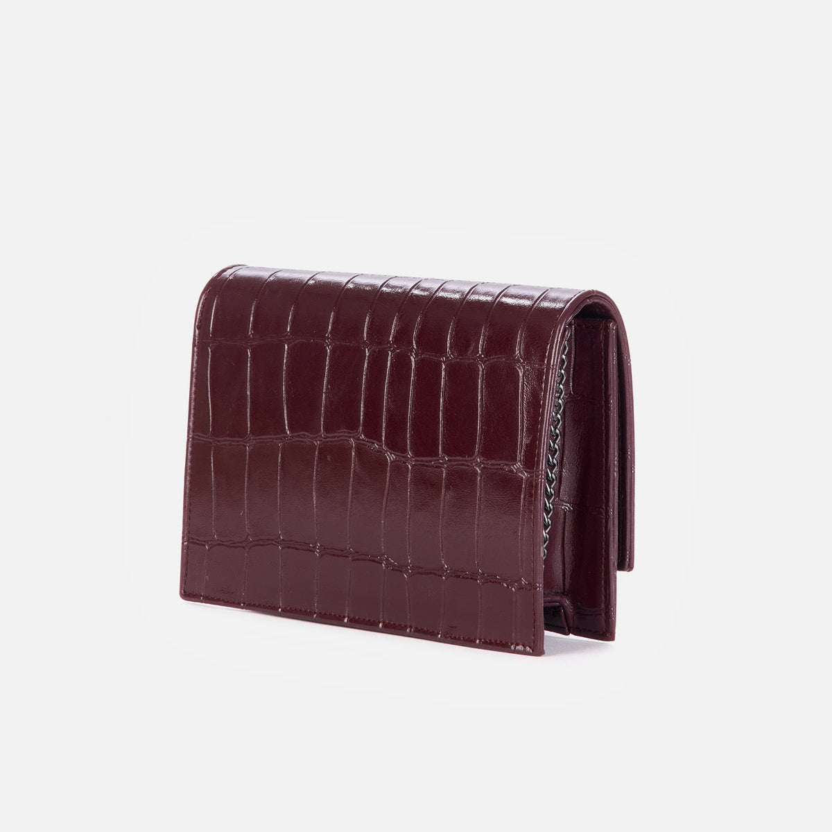 Margot - Croco Glossy Bordeaux