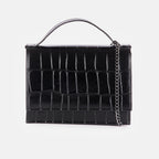 Martina - Croco Glossy Nero