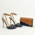 Mary - Blu Jeans /EcoPelle